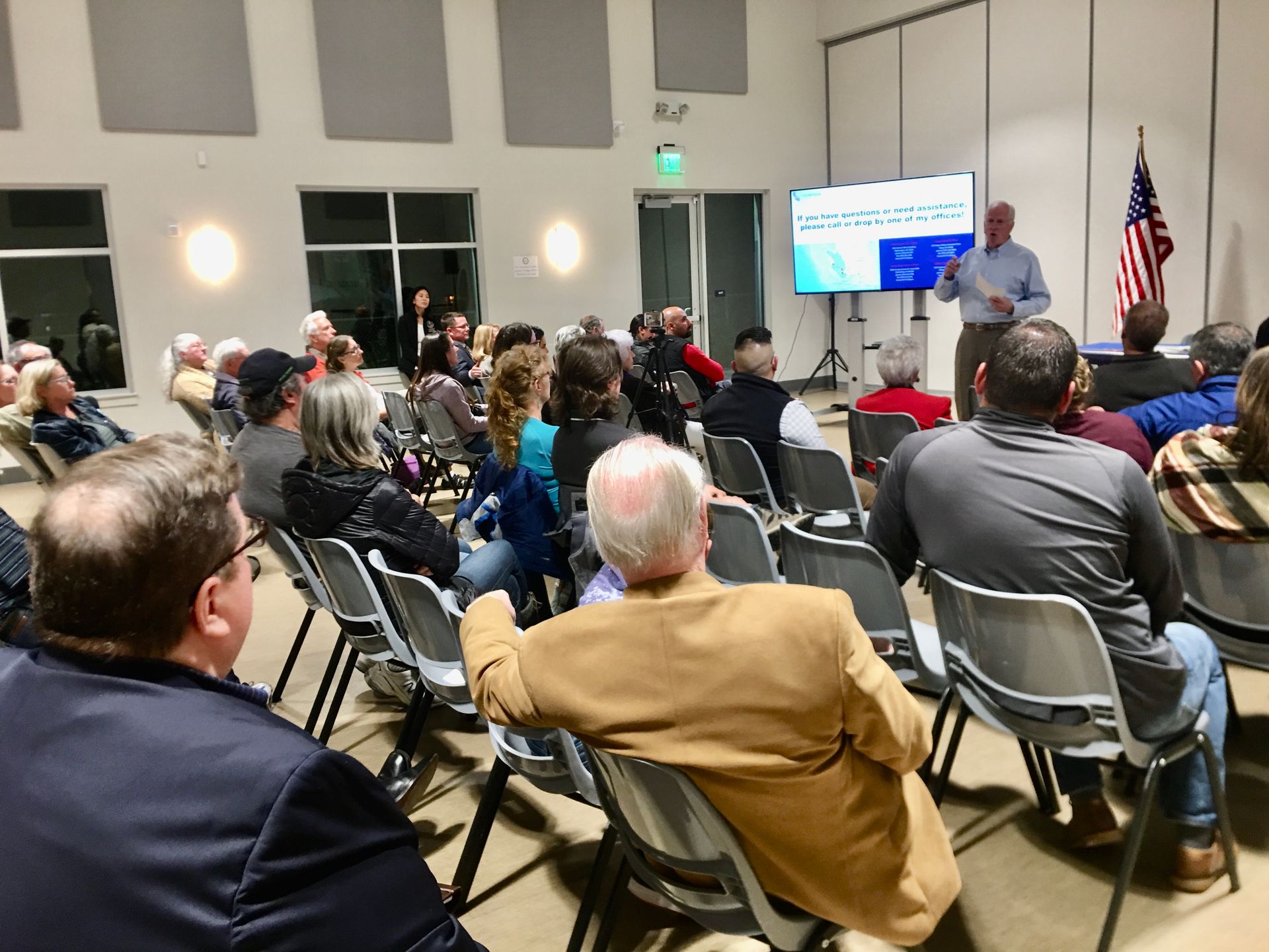 Mike Thompson American Canyon Town Hall, American Canyon, California (February 21, 2020)