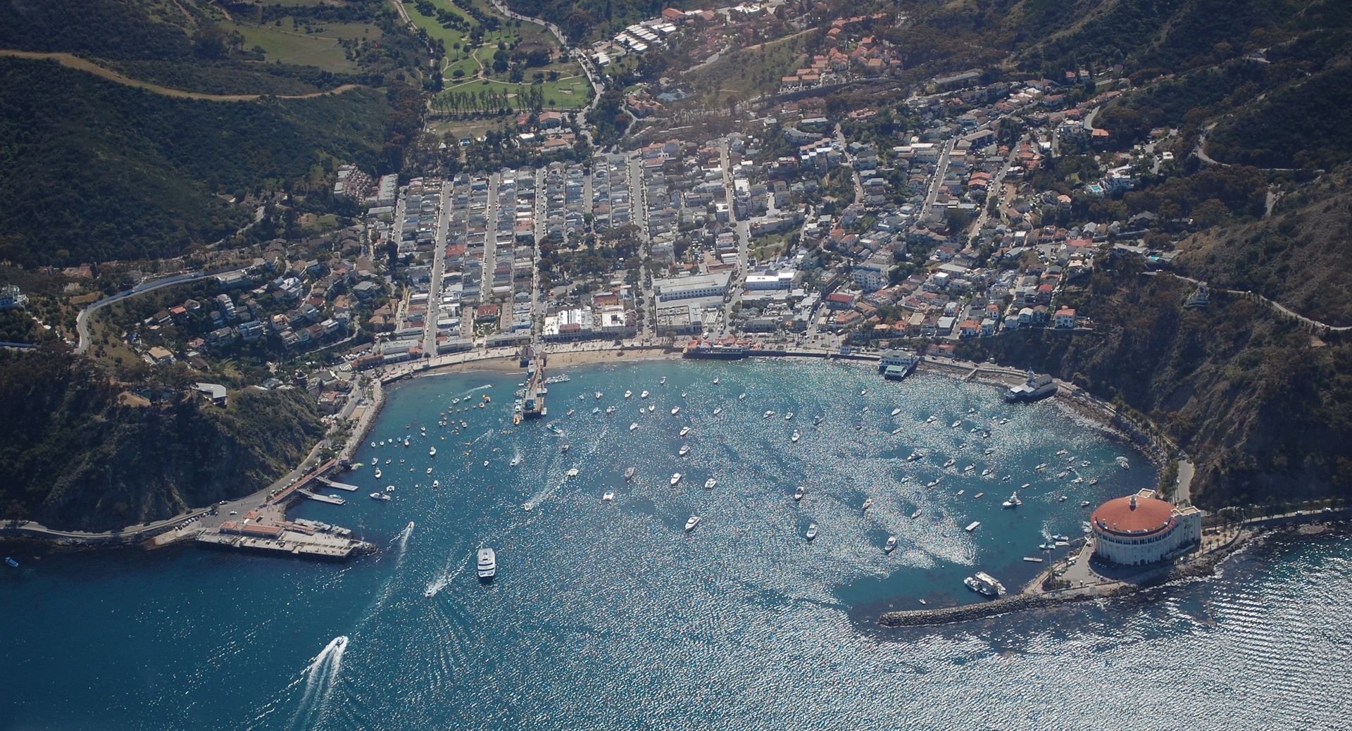 Avalon California Aerial