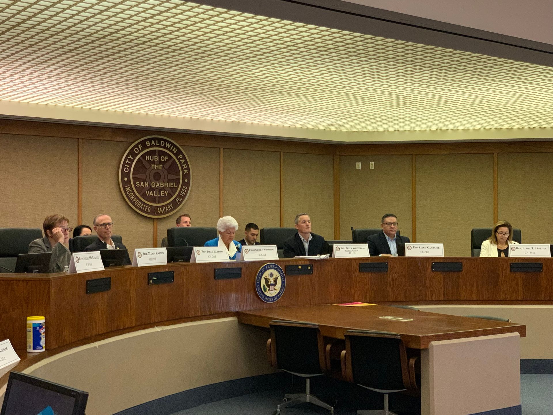 United States House Committee on Transportation and Infrastructure roundtable, Baldwin Park, California (March 6, 2020)