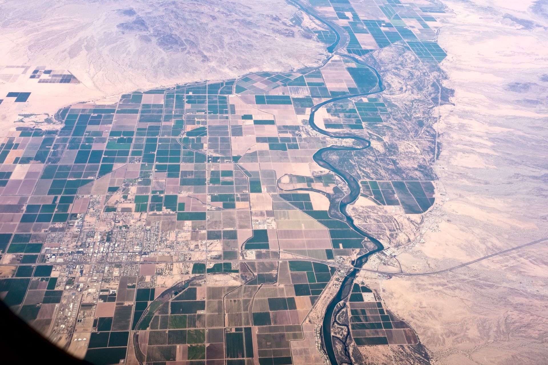 Blythe, California, and Colorado River