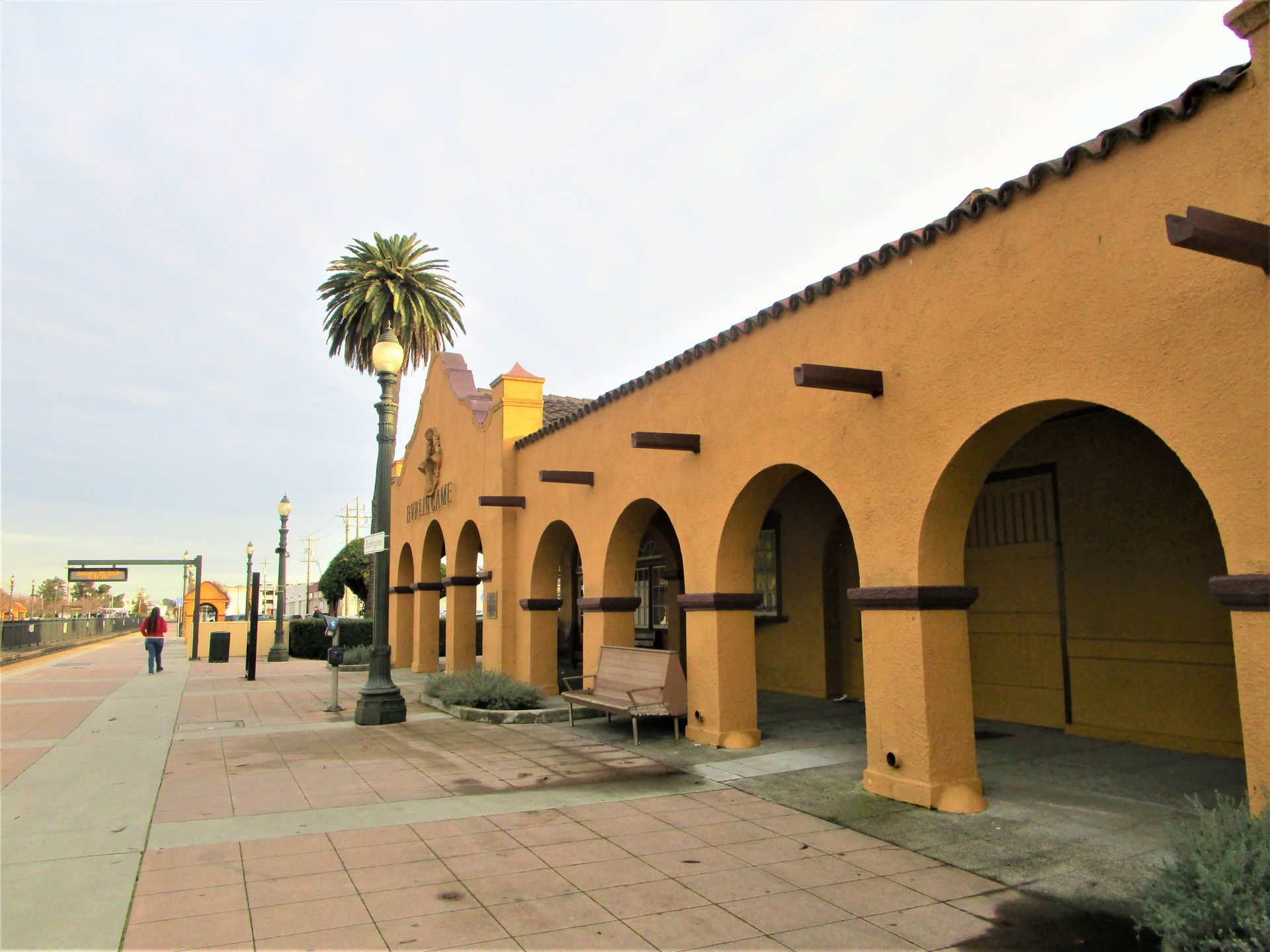 2018.01.26-Burlingame California Caltrain Station Side view NRHP Reference No