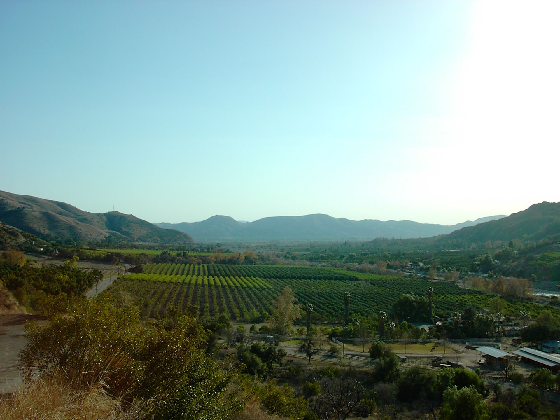 Fillmore, California panorama