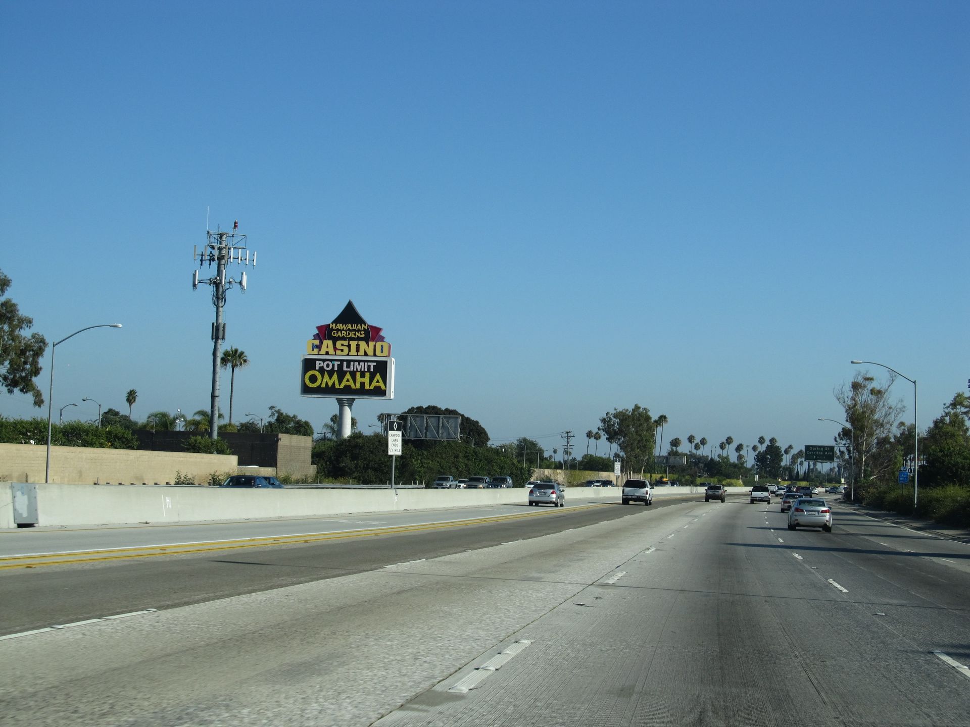 I-605, Hawaiian Gardens, California
