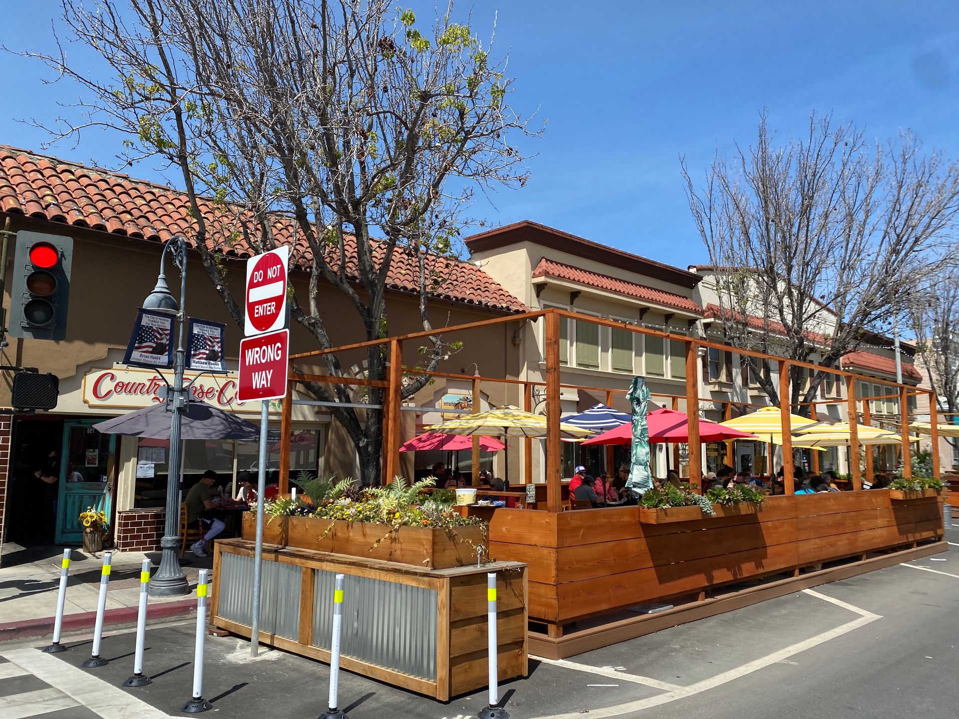 Downtown Hollister, California