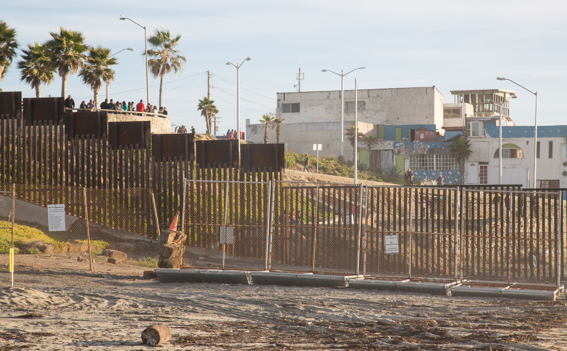 Tijuana, México from Imperial Beach, California