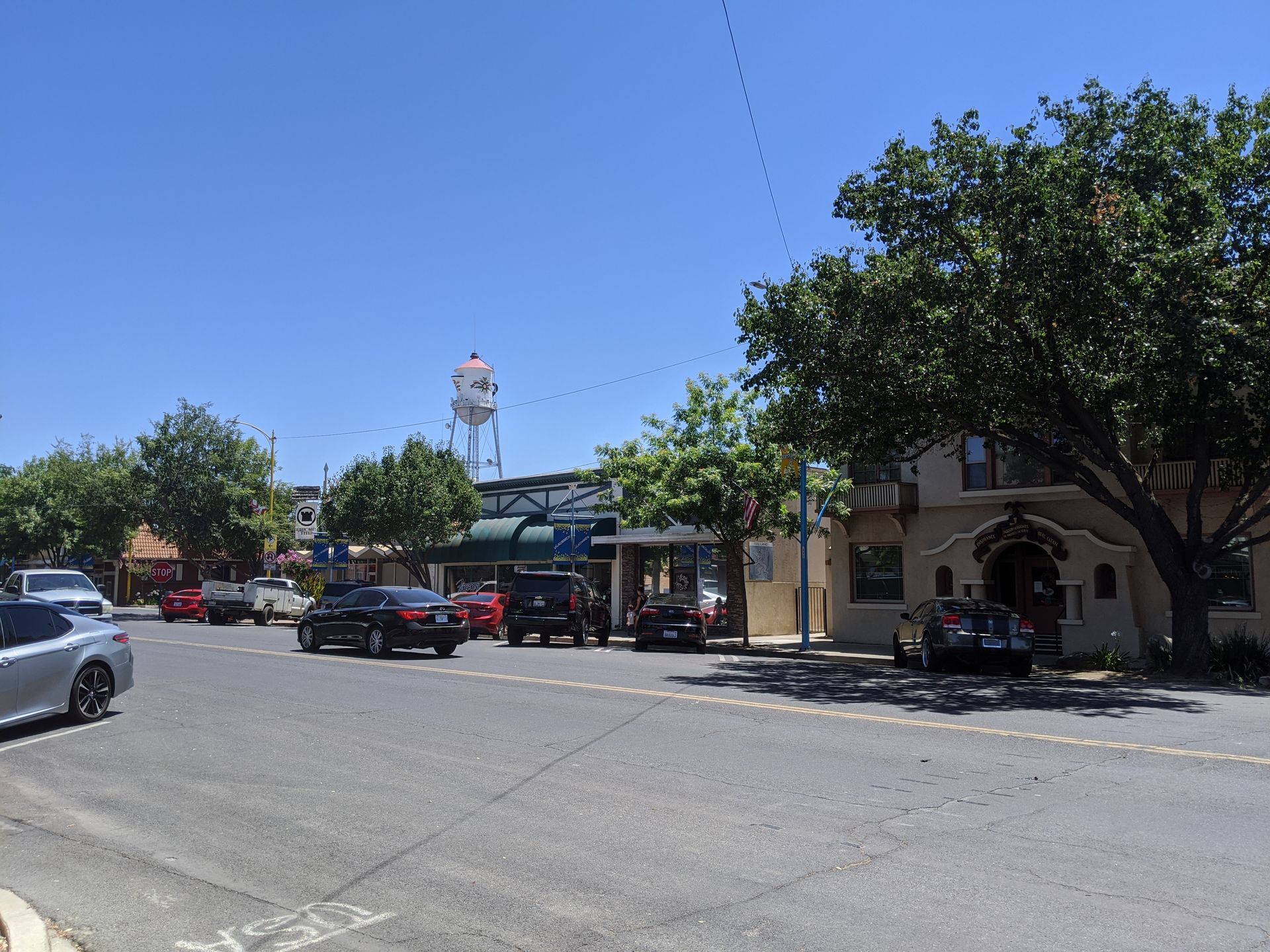 Draper Street in Kingsburg, California