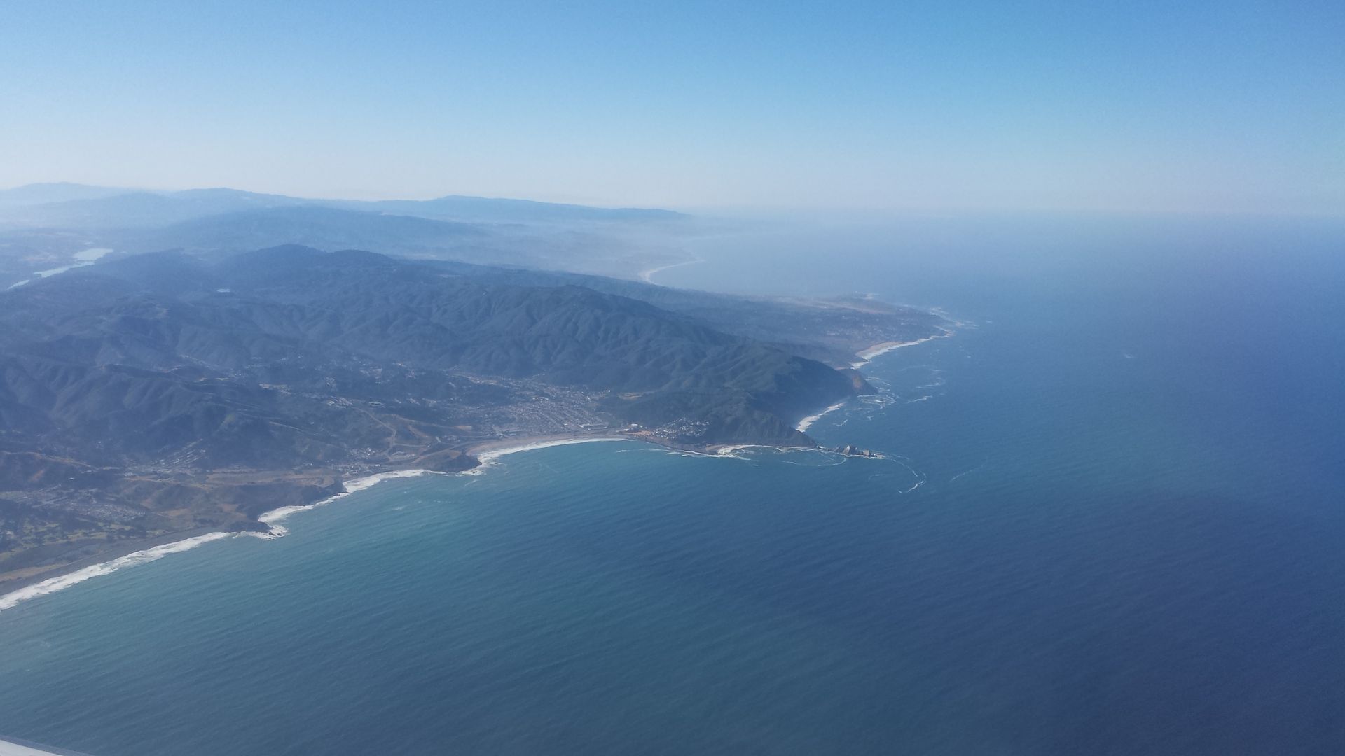 Pacifica, California - aerial view