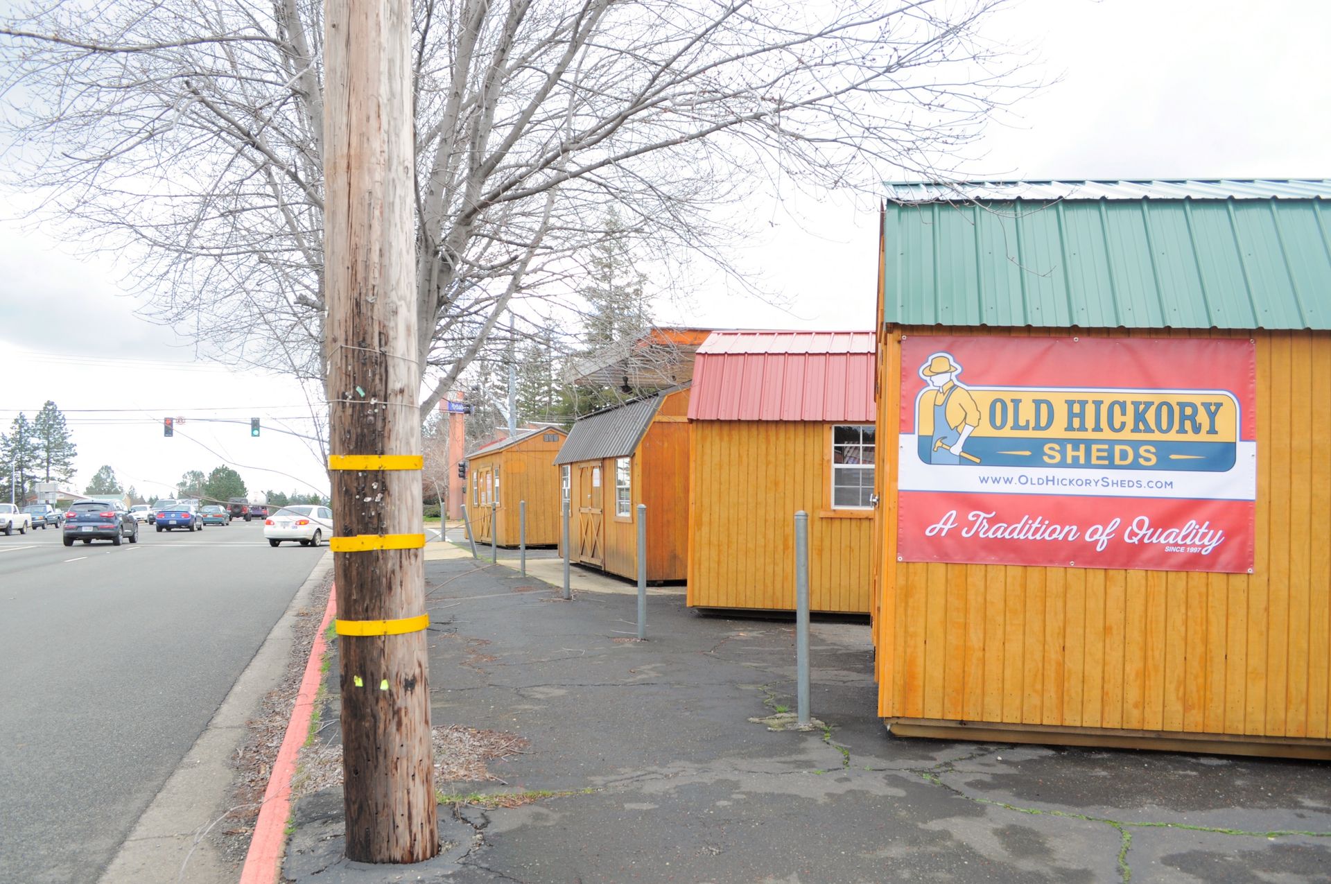 Old Hickory Sheds in Paradise, California