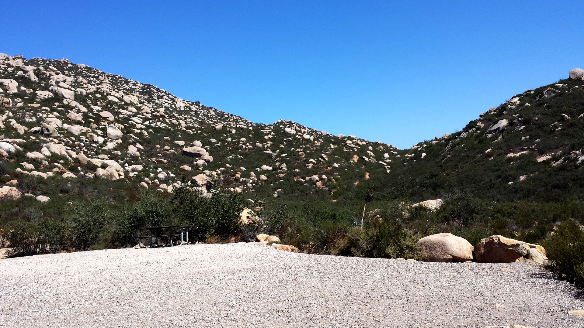 Mount Woodson Trail in Poway, California....................-