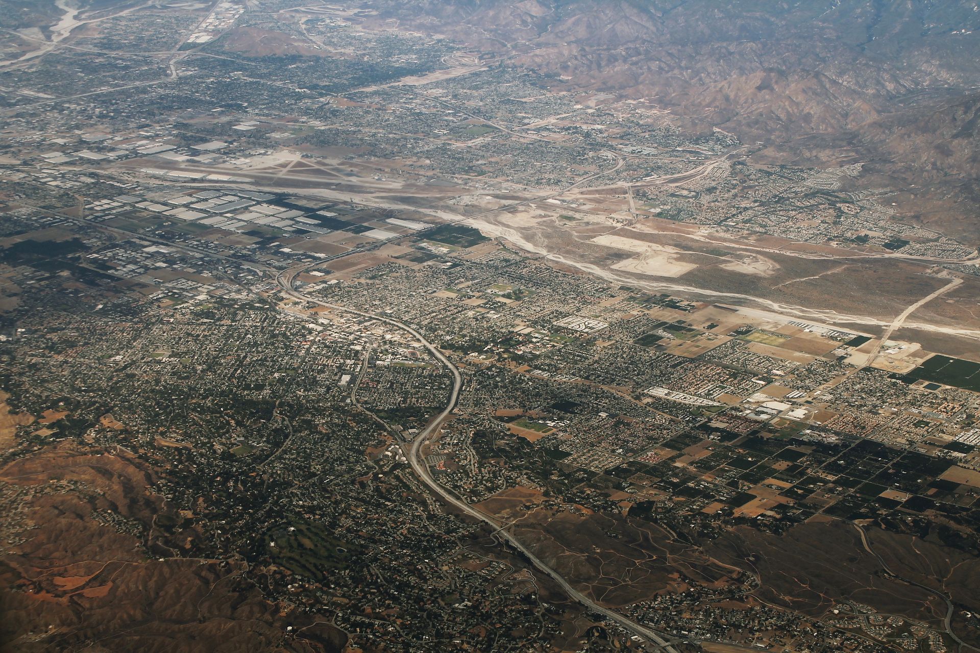 Redlands California Aerial
