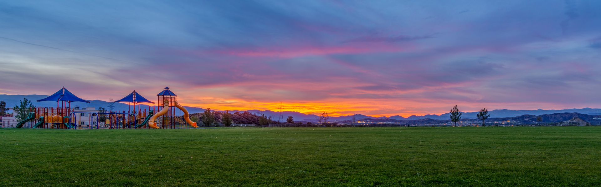 Sunset at Pacific Crest Park, Santa Clarita, California