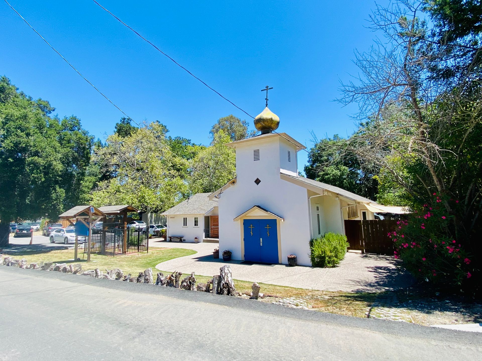 St Nicholas Orthodox Church in Saratoga, California -