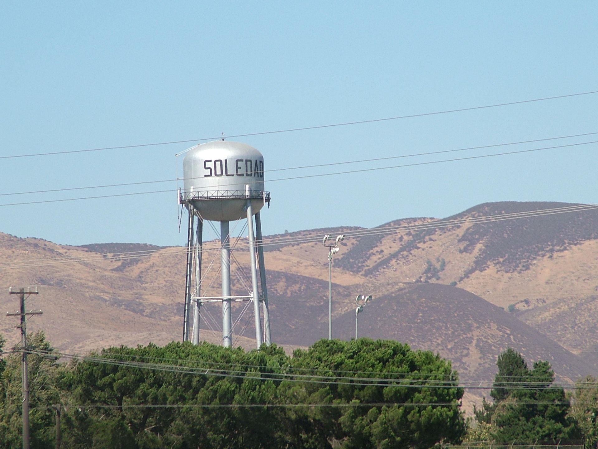 Soledad, California, water tower