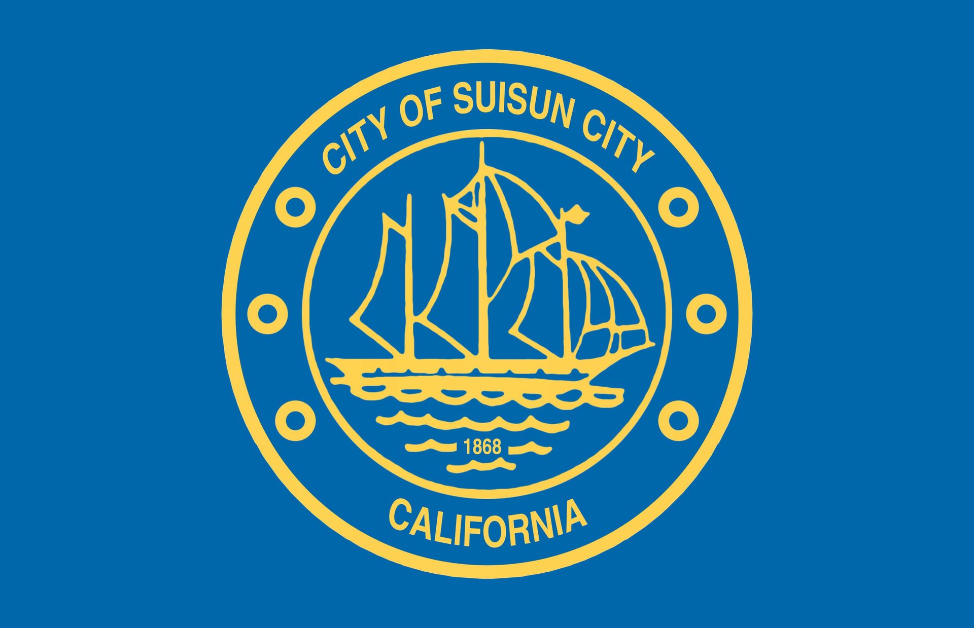 Flag of Suisun City, California