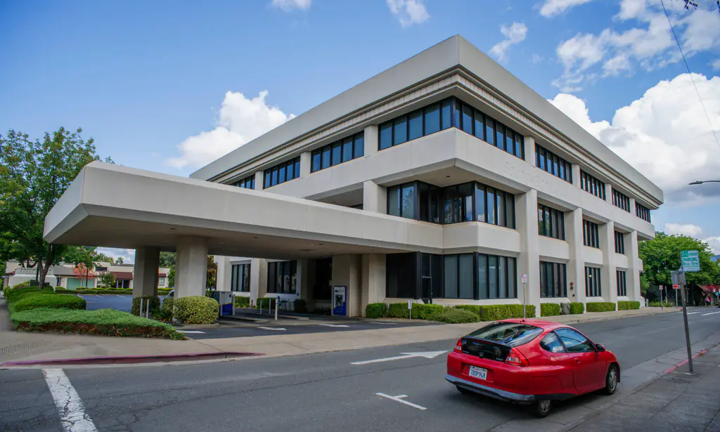 Brutalism in Ukiah, California -